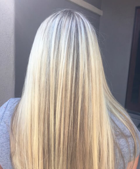 All Over Color Blonde